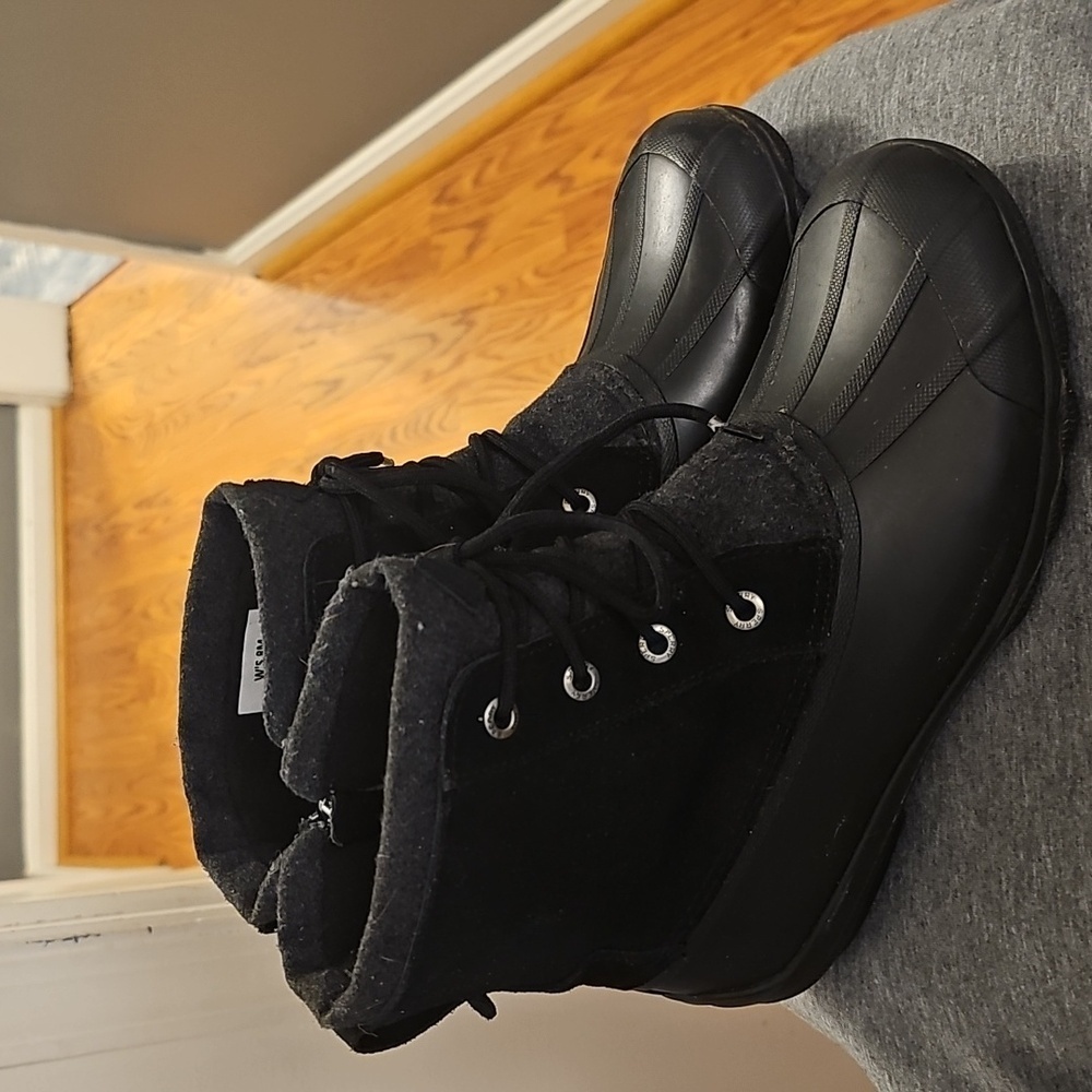 Sperry Suede And Nylon Boots